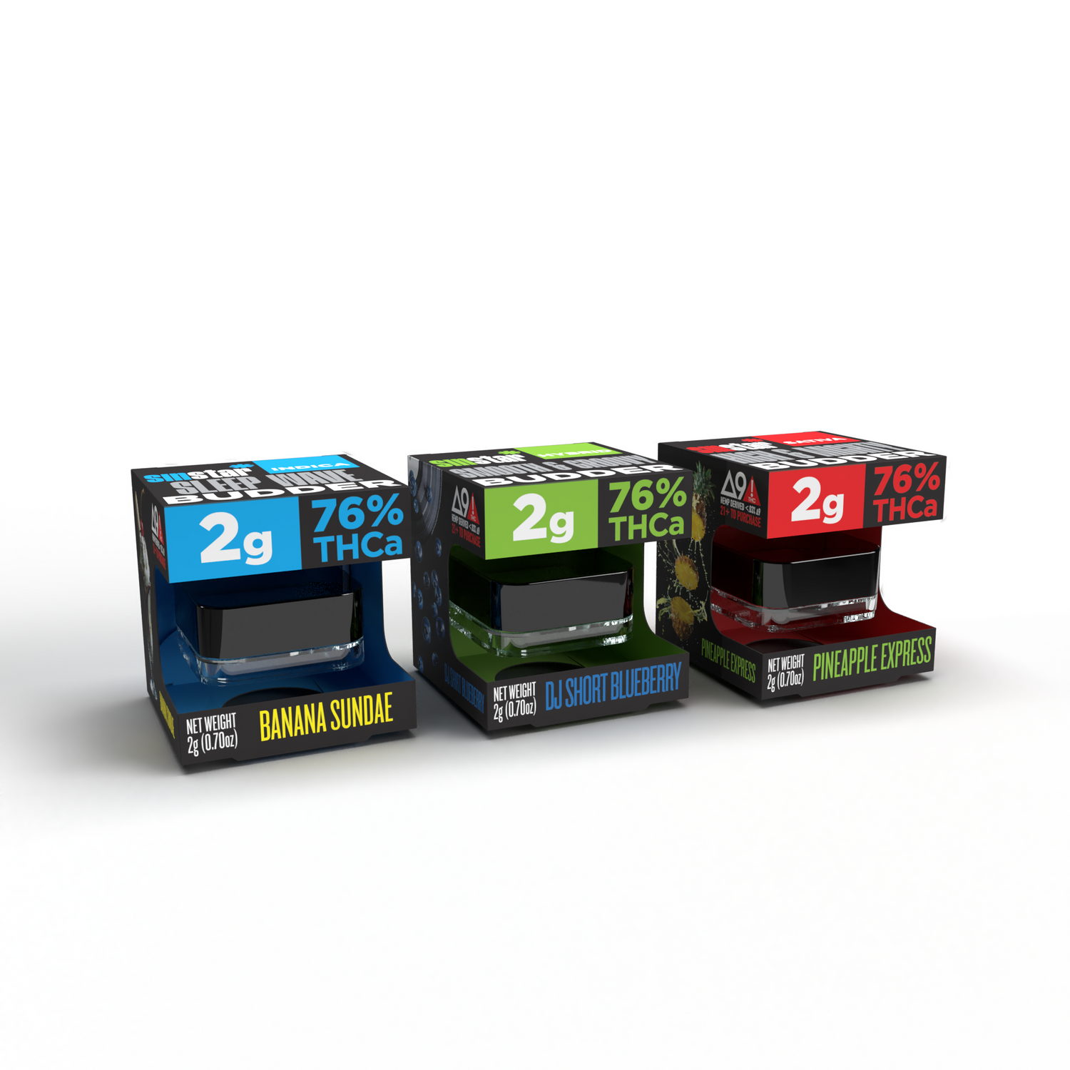SinStar Budder Trio